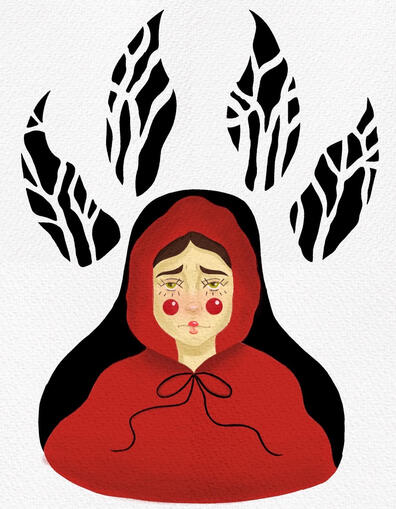 "Little Red Riding Hood" Illustration