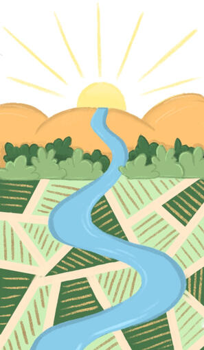 Eco friendly campaign poster